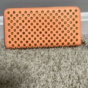 EUC Christian Louboutin (spiked) Pannette King Wallet